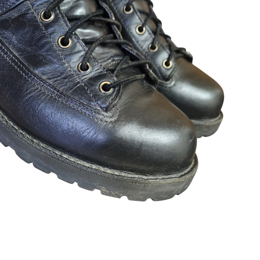 Vtg Danner Fort Lewis Boots 69110 Sz 13D Black Leather Gore-Tex Waterproof Work - Picture 4 of 16